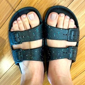 Barely worn Terrazzo Freedom Moses sandals sz 35/36